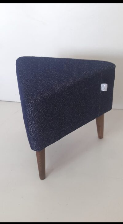 Sahra Peri Bench Puf Üçgen Puf Tabure Bohem Puf Prizma Teddy Kumaş 3gen puf Murdüm